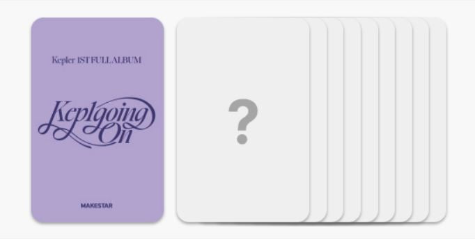 KEP1ER - KEP1GOING ON (1ST ALBUM) + Makestar Photocard Nolae