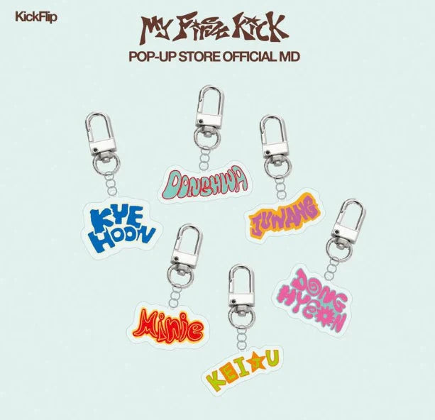 KICKFLIP - ACRYLIC KEYRING ('MY FIRST KICK' POP-UP STORE OFFICIAL MD) Nolae