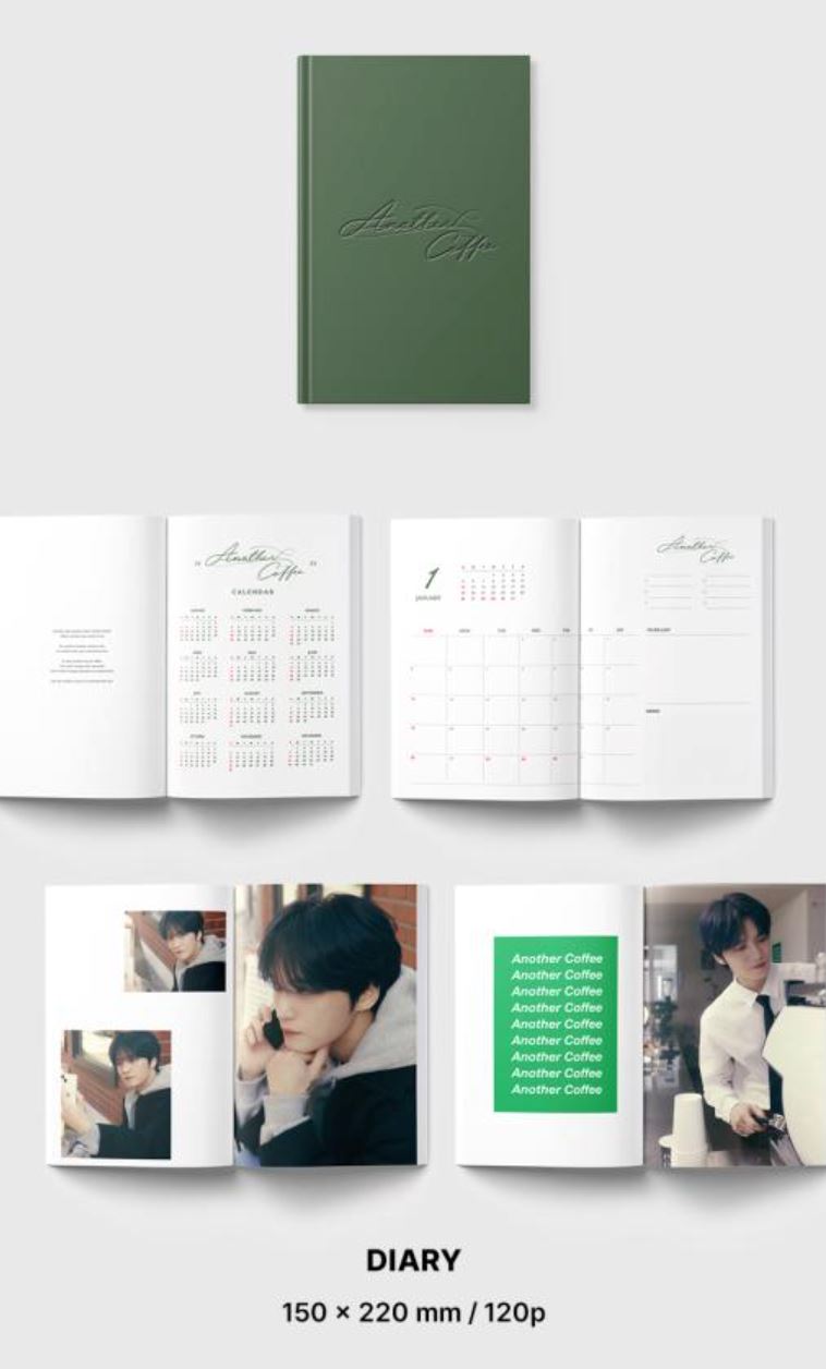 KIM JAE JOONG - OFFICIAL 2025 SEASON'S GREETINGS (ANOTHER COFFEE) Nolae