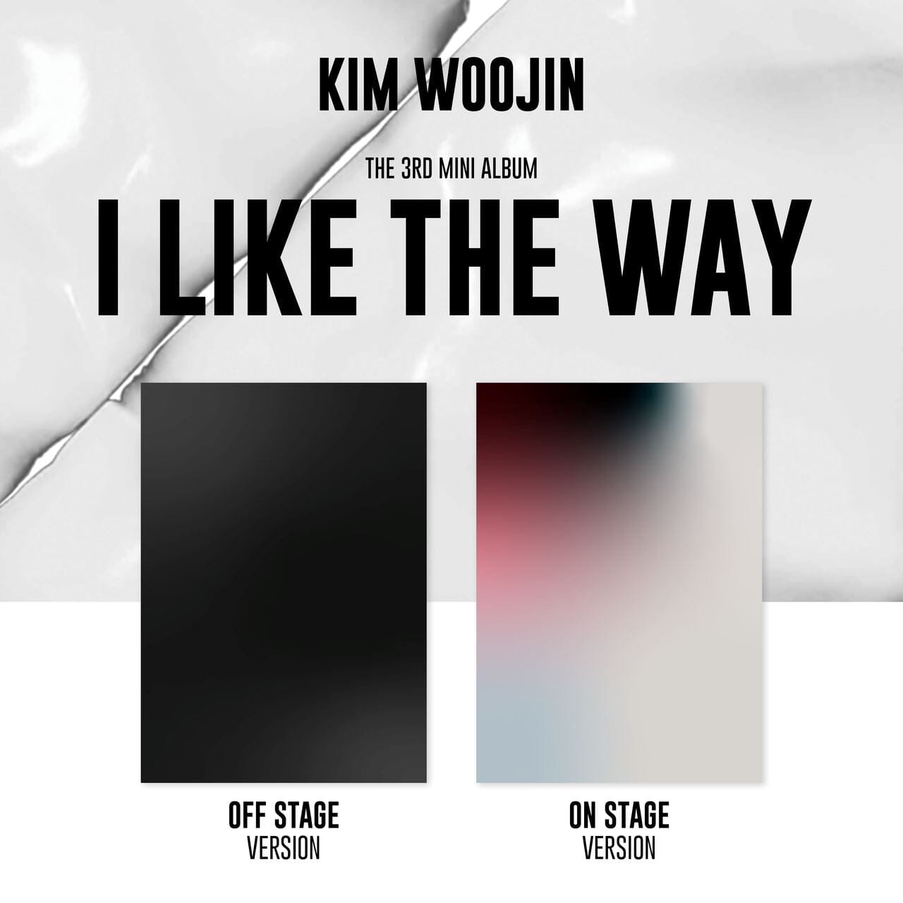 KIM WOOJIN - I LIKE THE WAY (THE 3RD MINI ALBUM) SET + Weverse Gift Nolae