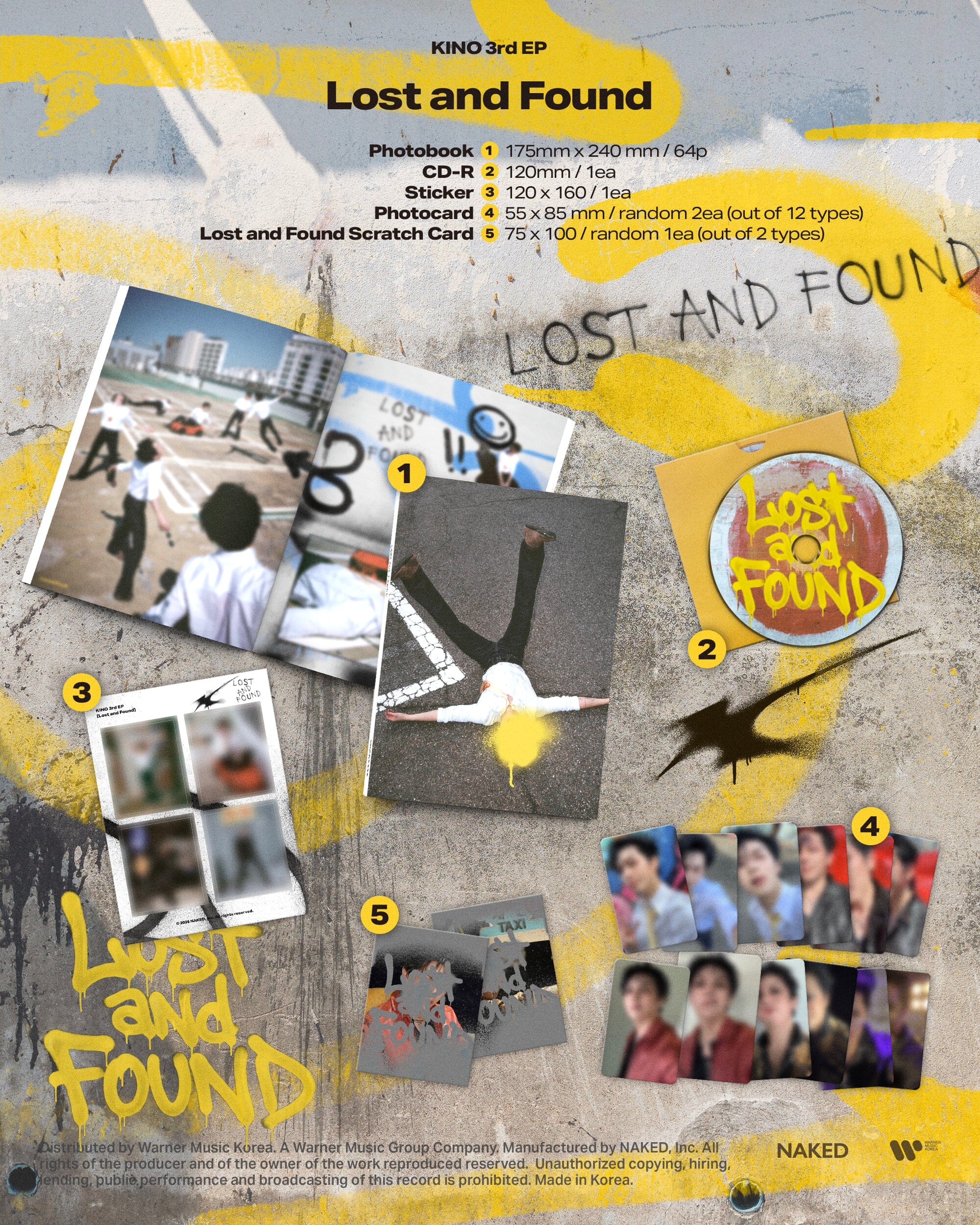KINO (PENTAGON) - LOST AND FOUND