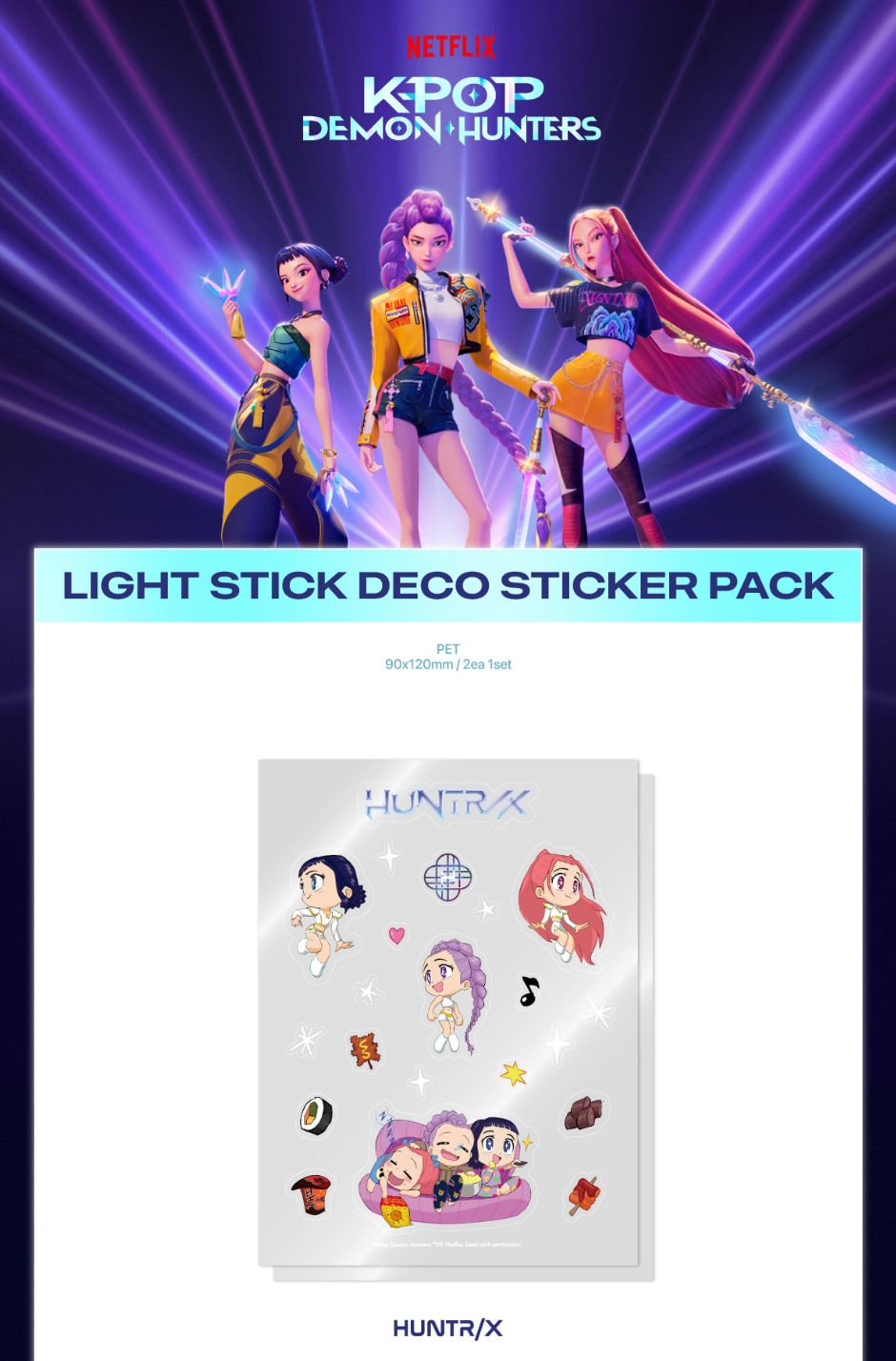 KPOP DEMON HUNTERS - OFFICIAL LIGHT STICK MD Nolae