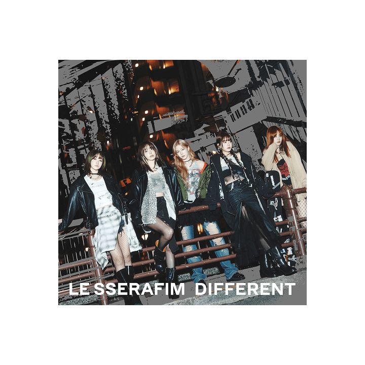 LE SSERAFIM - DIFFERENT (JAPAN 4TH SINGLE) + Weverse Gift Nolae
