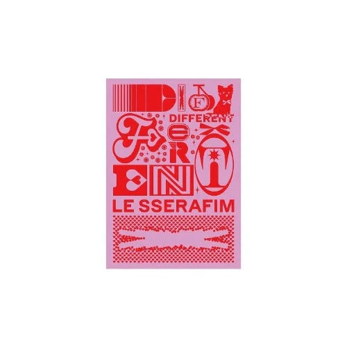 LE SSERAFIM - DIFFERENT (JAPAN 4TH SINGLE) + Weverse Gift
