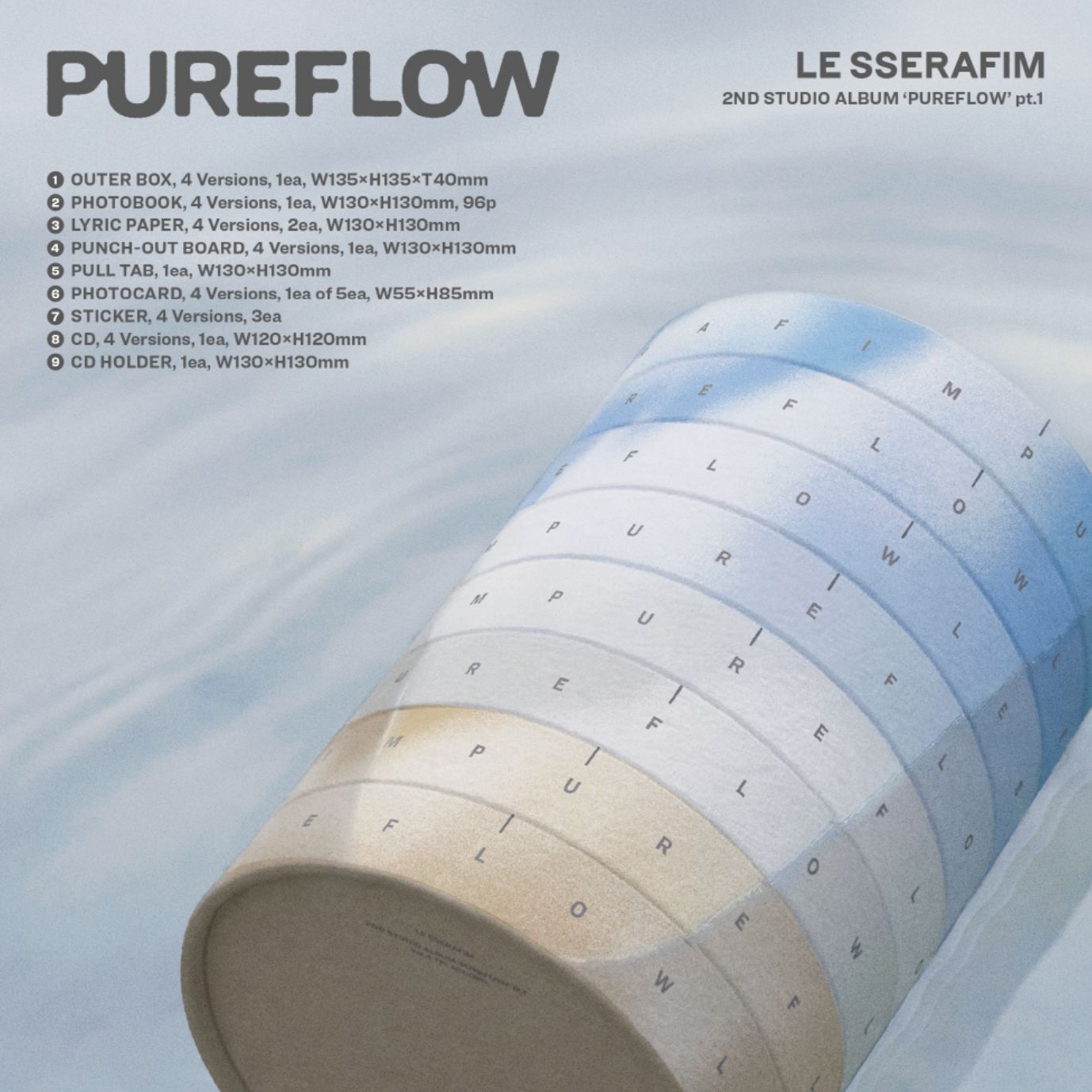 LE SSERAFIM - 'PUREFLOW' PT.1 Nolae