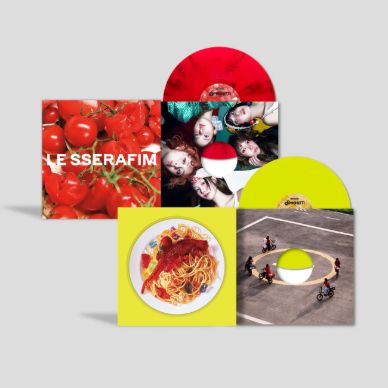 LE SSERAFIM SPAGHETTI LP レコード D2C ウンチェ LE SSERAFIM - SPAGHETTI (VINYL)