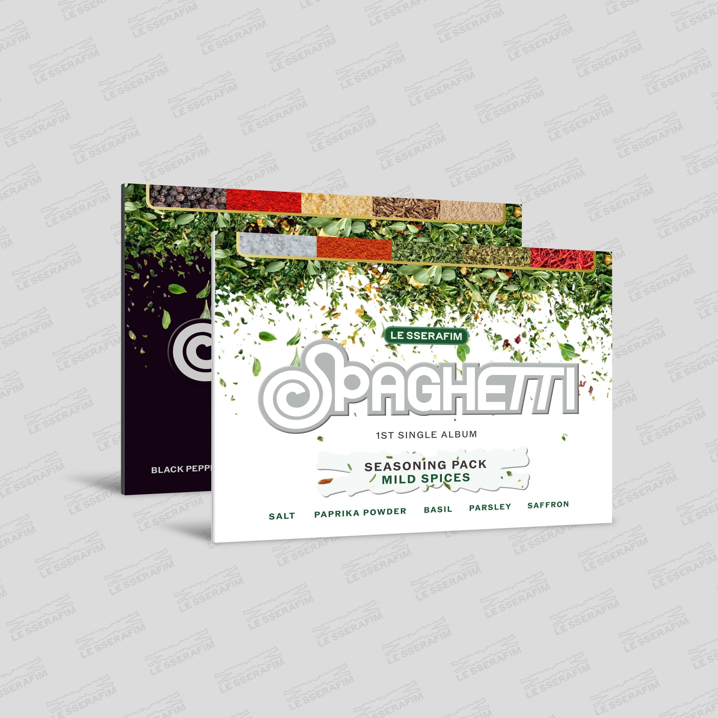 LE SSERAFIM SPAGHETTI Weverse ラキドロ 5コンプ LE SSERAFIM - SPAGHETTI (WEVERSE ALBUMS VER.)