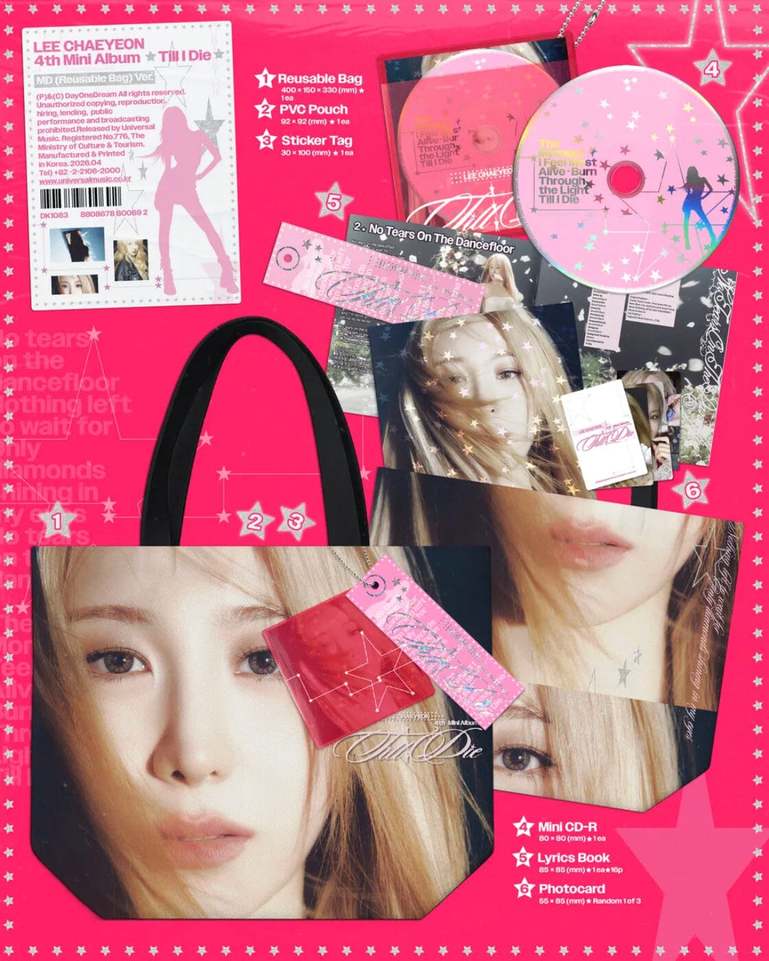 LEE CHAE YEON - TILL I DIE Nolae
