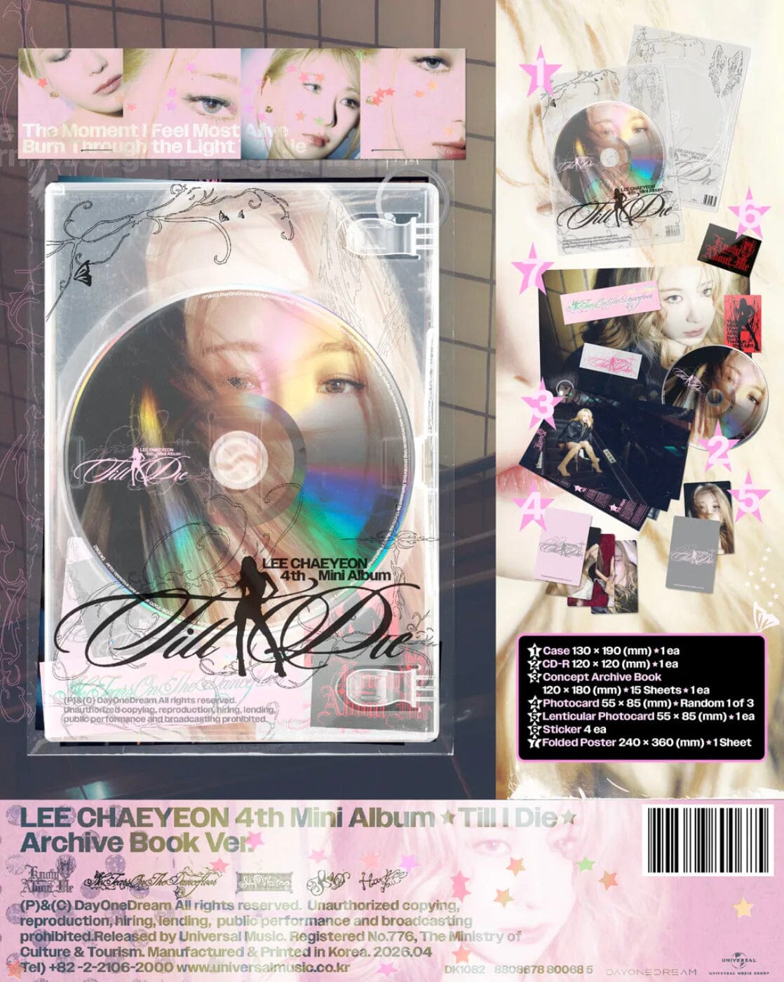 LEE CHAE YEON - TILL I DIE Nolae