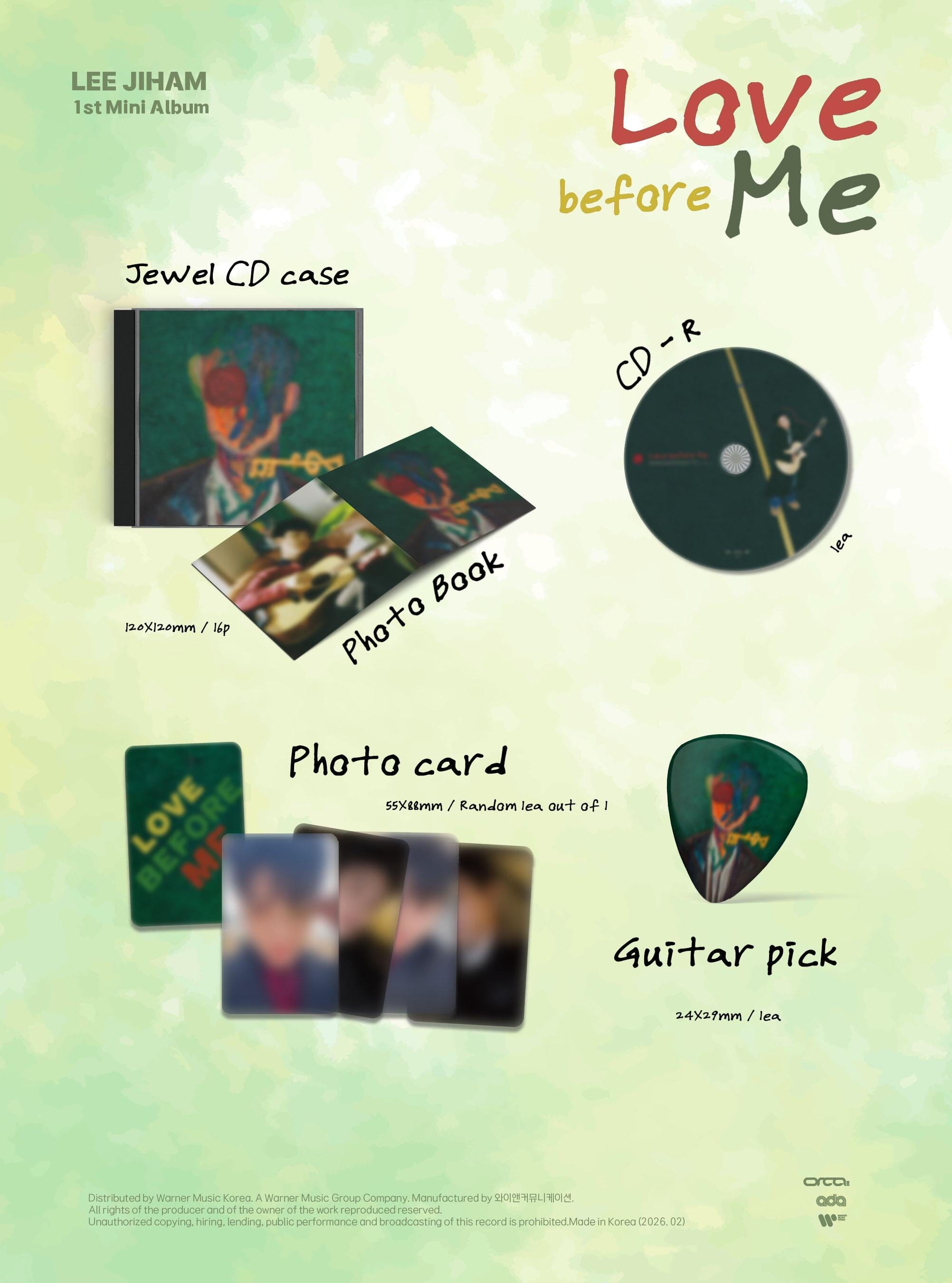 LEE JIHAM (A.C.E) - LOVE BEFORE ME Nolae