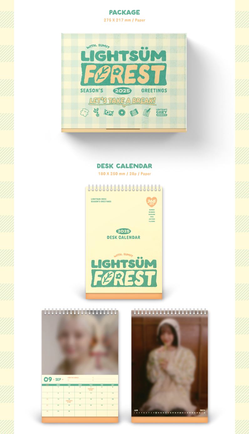 LIGHTSUM - 2025 SEASON'S GREETINGS (LIGHTSUM FOREST) Nolae