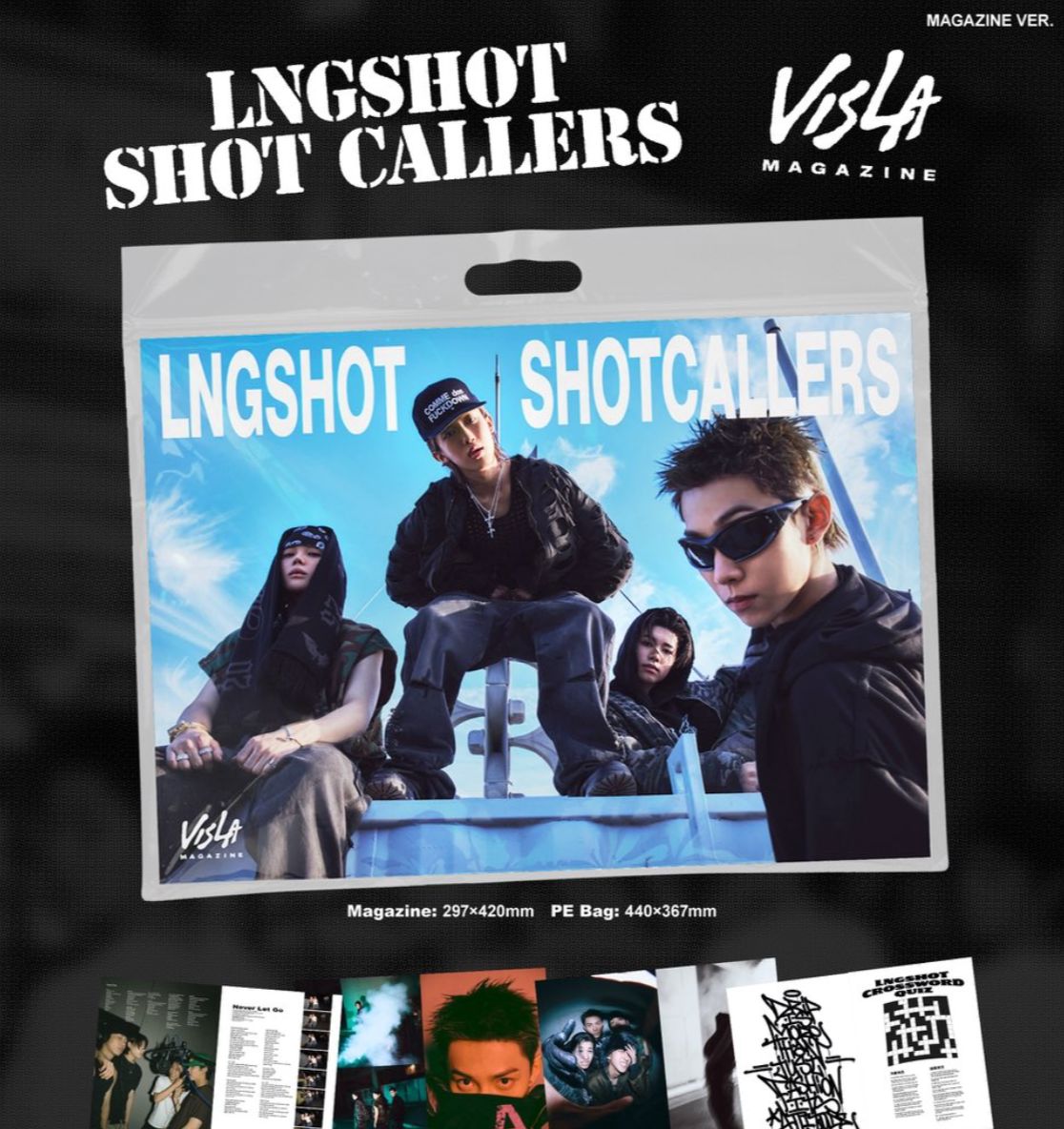 K-POP・アジア LNGSHOT SHOTCALLERS VsL4 MAGAZINE LNGSHOT - SHOT CALLERS (MAGAZINE VER.)