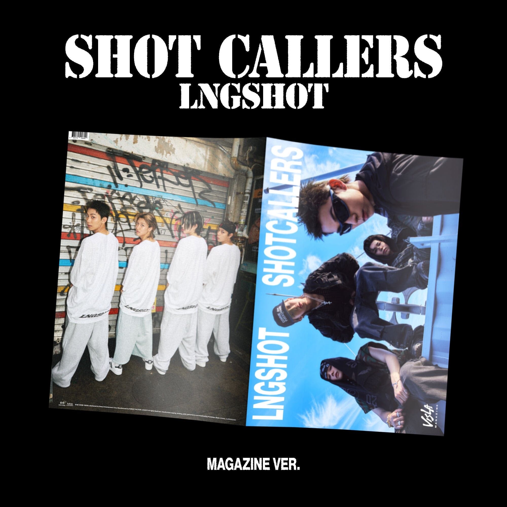 K-POP・アジア LNGSHOT SHOTCALLERS VsL4 MAGAZINE LNGSHOT - SHOT CALLERS (MAGAZINE VER.)