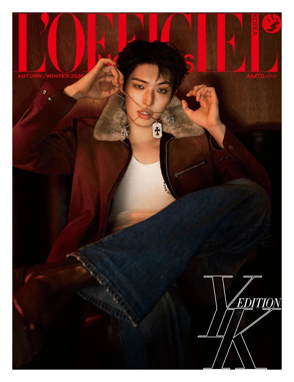 MINGI (ATEEZ) - L’OFFICIEL HOMMES (AUTUMN/WINTER 2026) Nolae