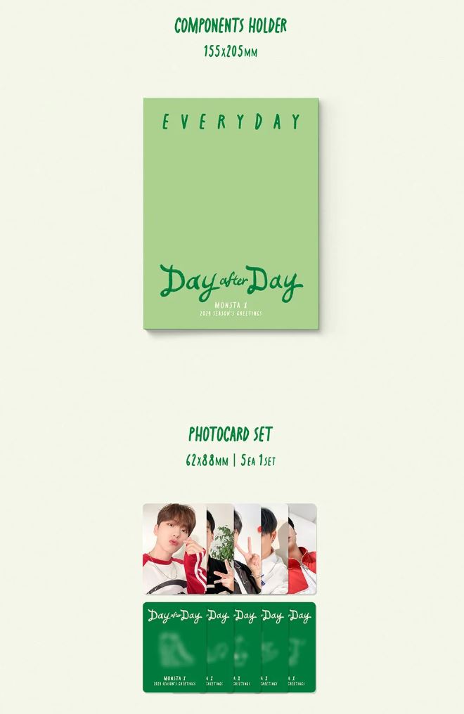 MONSTA X - 2024 SEASON'S GREETINGS (Day after Day) Nolae