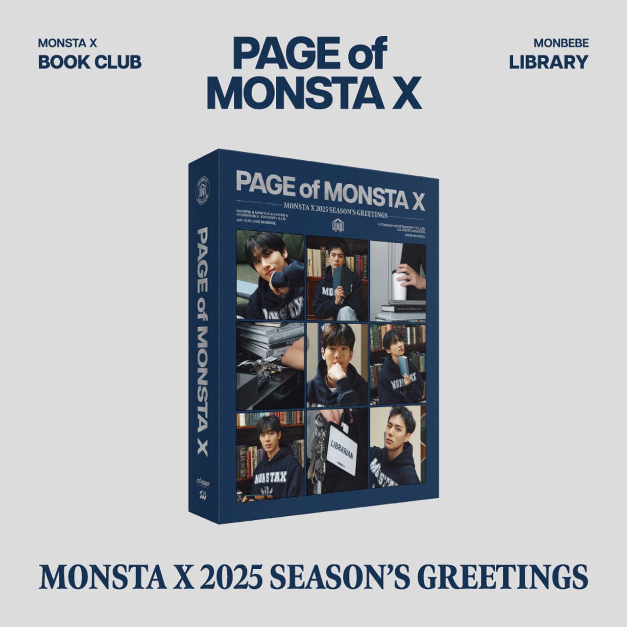 MONSTA X - 2025 SEASON'S GREETINGS (PAGE OF MONSTA X) Nolae