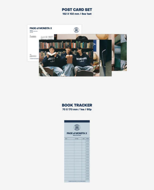 MONSTA X - 2025 SEASON'S GREETINGS (PAGE OF MONSTA X) + Soundwave Photocard Nolae