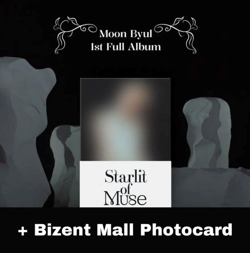 MOON BYUL (MAMAMOO) - STARLIT OF MUSE (1ST FULL ALBUM) POCA ALBUM VER. + Bizent Mall Photocard Nolae