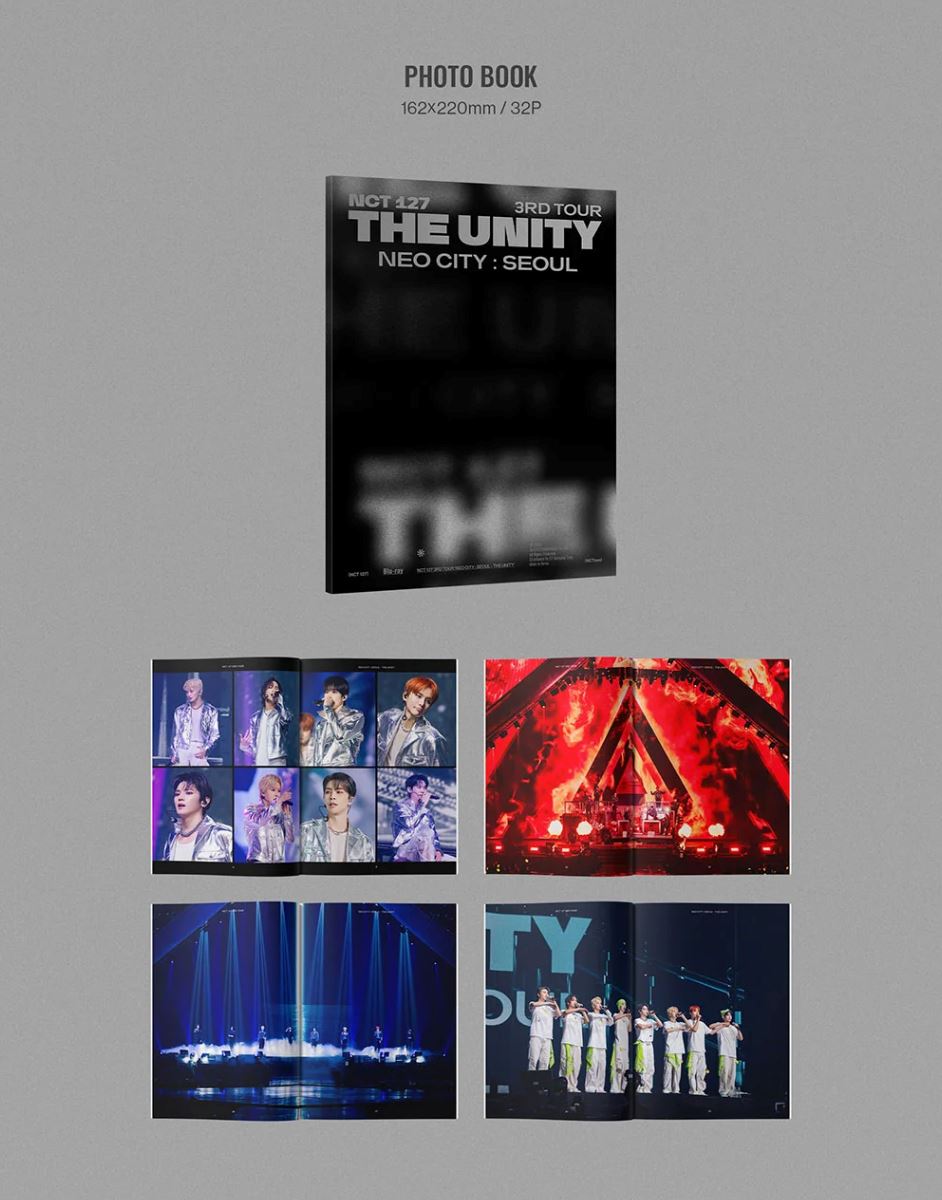 NCT 127 - 3RD TOUR 'THE UNITY' NEO CITY : SEOUL (DVD/ BLU-RAY/ DIGITAL