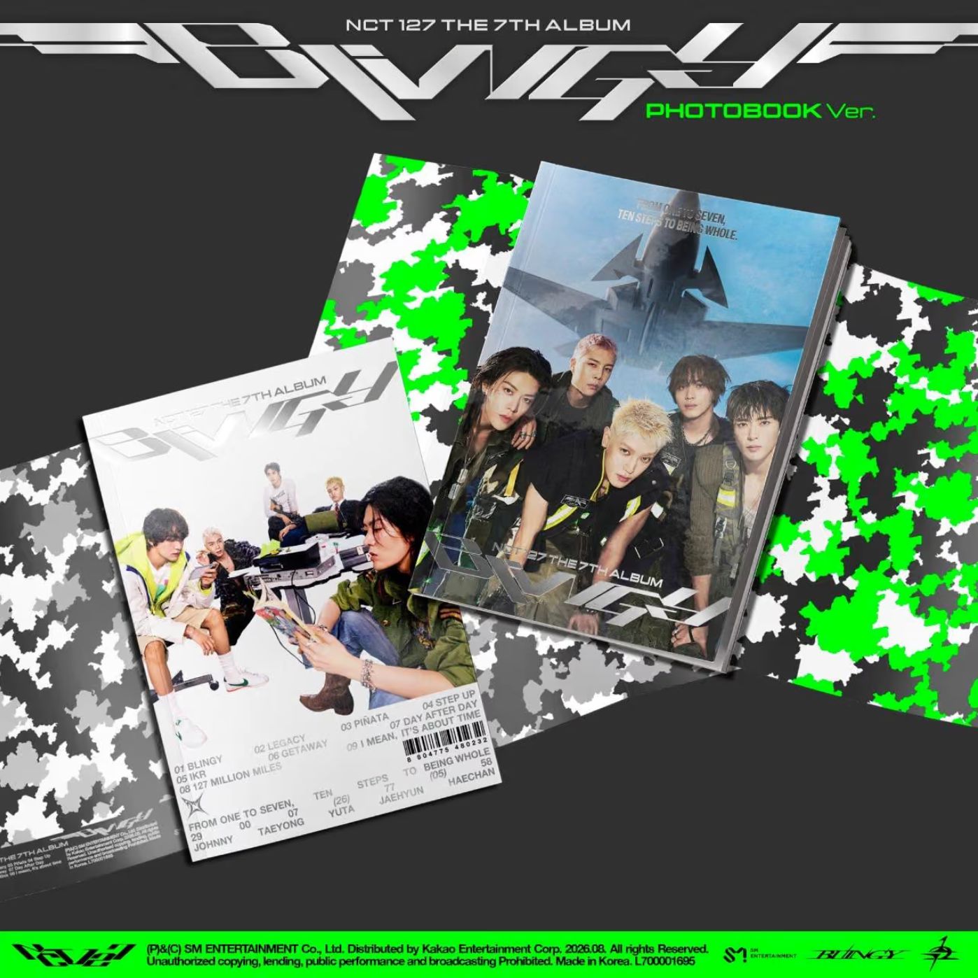 NCT 127 - BLINGY (PHOTOBOOK VER.) Nolae