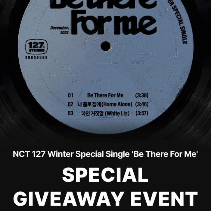 NCT 127 - WINTER SPECIAL SINGLE [BE THERE FOR ME] 127 STEREO VER. + Makestar Photocard Nolae