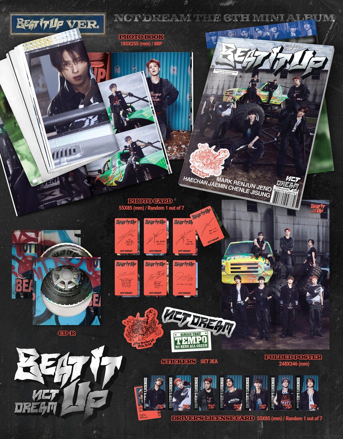 nct dream beat it up jump up ヨントン マーク NCT Dream Beat It Up Shirt - NCT Dream 2025 Tee - OriBubble