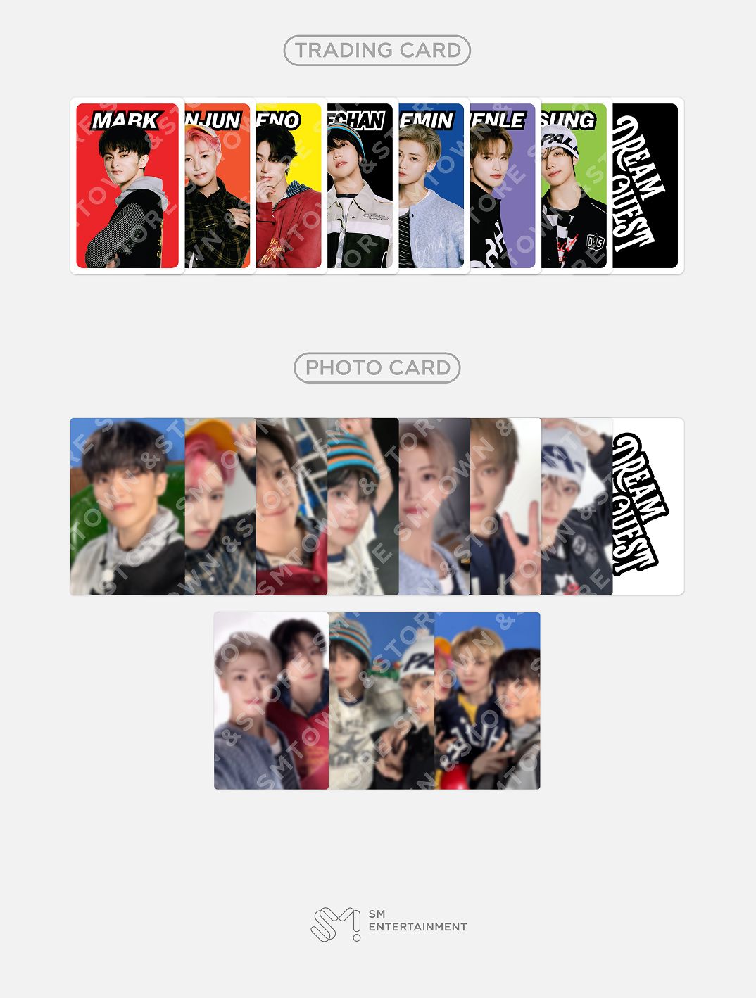 NCT DREAM - RANDOM TRADING CARD SET (FANMEETING 'DREAM QUEST