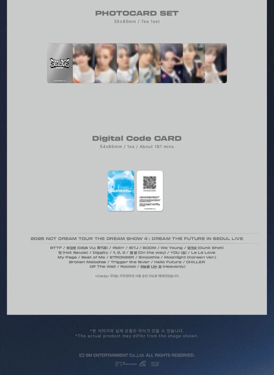 NCT DREAM - DREAM THE FUTURE BOOK (DIGITAL CODE)
