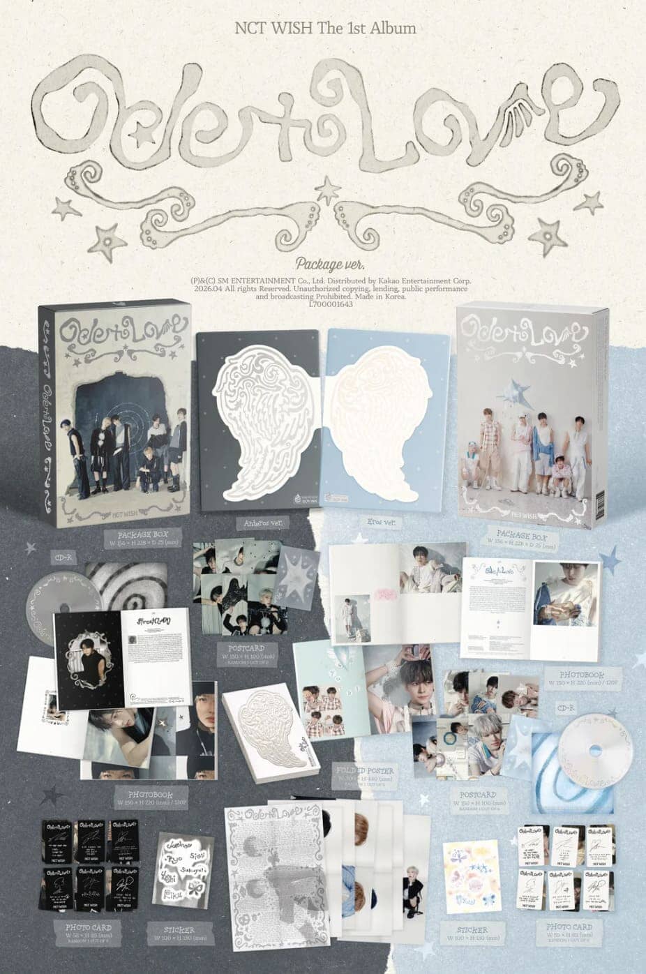 NCT WISH - ODE TO LOVE (PACKAGE VER.) Nolae