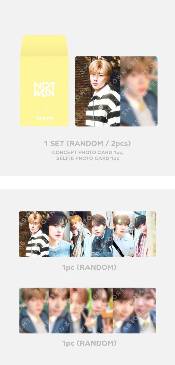 NCT WISH - RANDOM TRADING CARD SET B (WISH STATION MD) Nolae