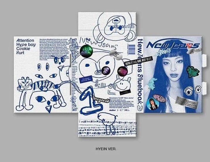 NewJeans - 1st EP [New Jeans] Bluebook Ver. Nolae