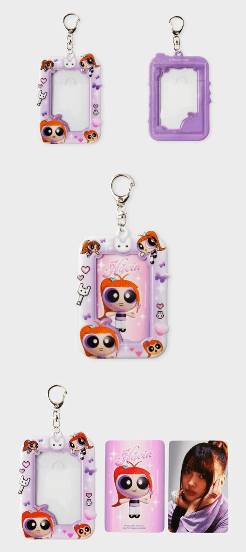 NEWJEANS - PHOTO HOLDER KEYRING (THE POWERPUFF GIRLS X NJ) Nolae