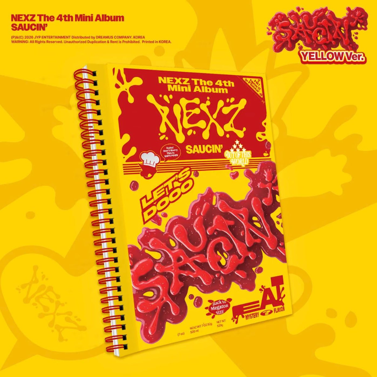 NEXZ - SAUCIN' (STANDARD VER.) Nolae
