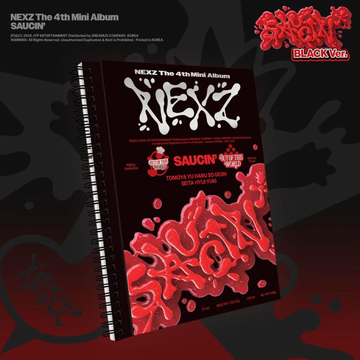 NEXZ - SAUCIN' (STANDARD VER.) Nolae