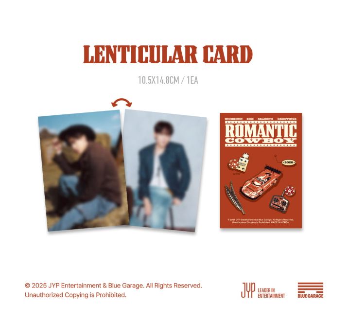 NICHKHUN (2PM) - 2026 SEASON'S GREETINGS (ROMANTIC COWBOY) + Special P