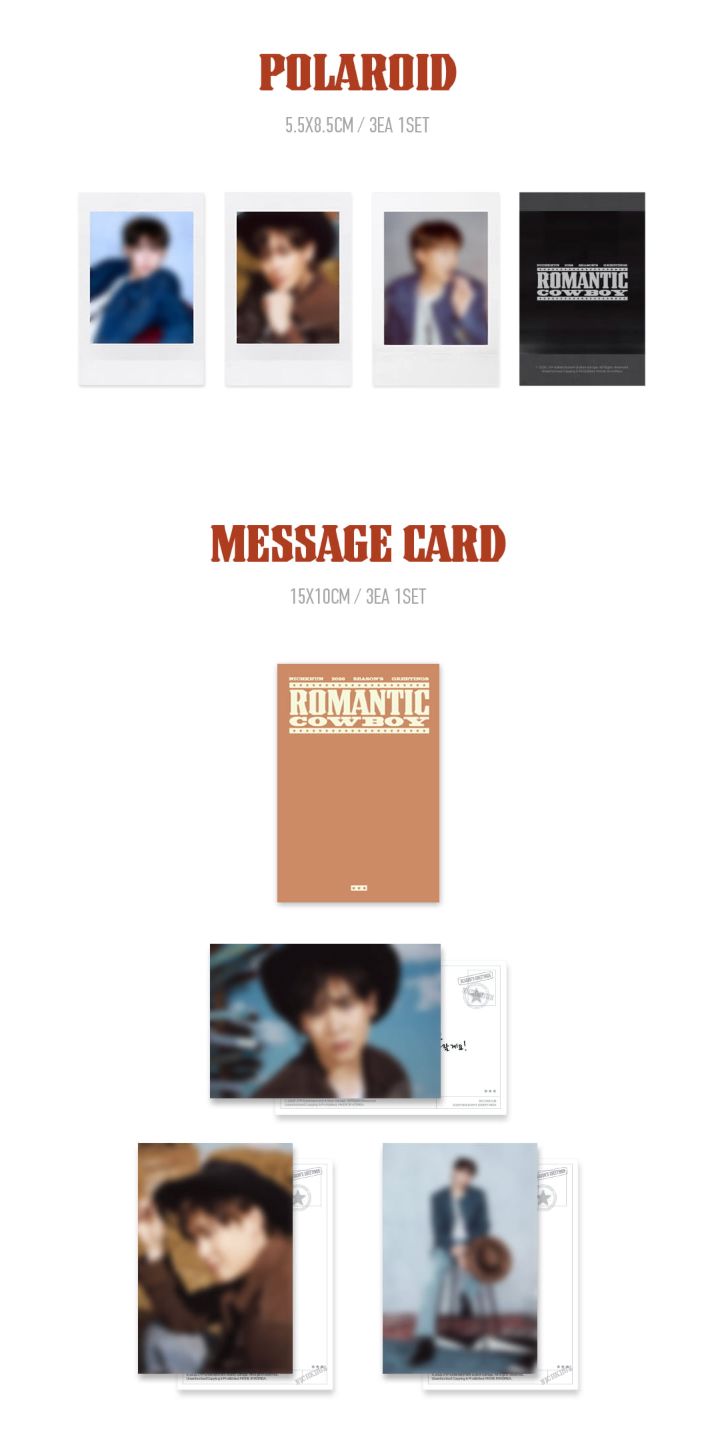 NICHKHUN (2PM) - 2026 SEASON'S GREETINGS (ROMANTIC COWBOY) + Special P