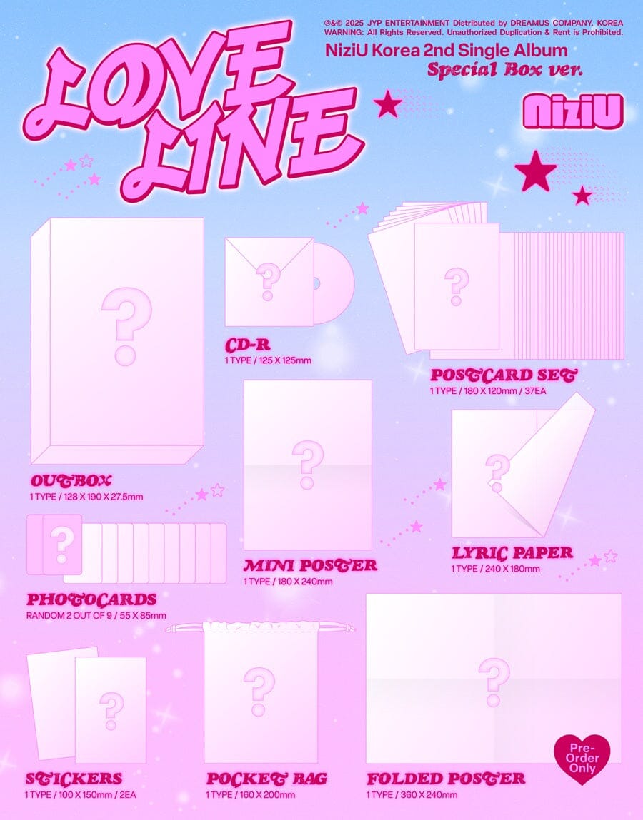 NIZIU - LOVE LINE (SPECIAL BOX VER.) Nolae