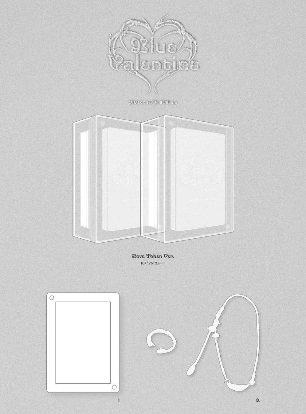 NMIXX - BLUE VALENTINE (LOVE TOKEN VER.) (LIMITED EDITION) + Apple Music Photocard Nolae