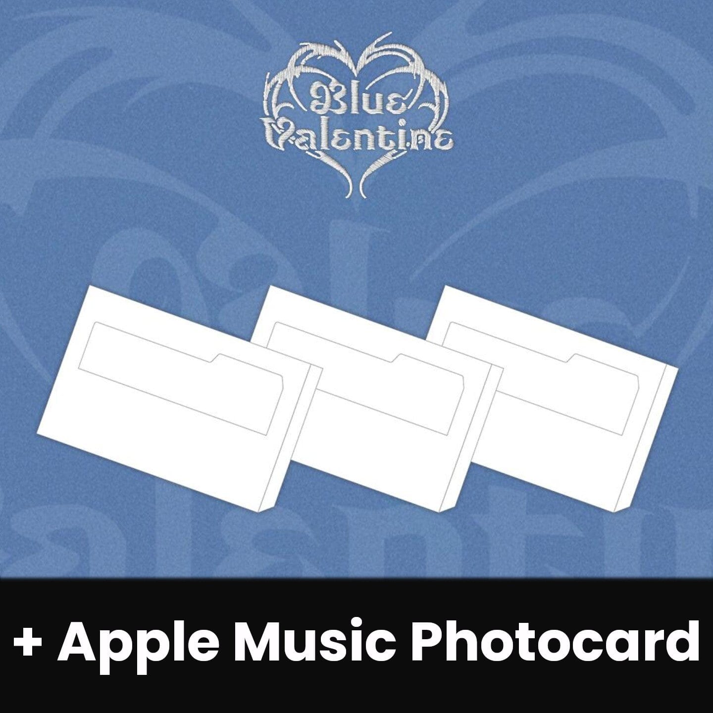 NMIXX - BLUE VALENTINE (PLATFORM ALBUM POCA ALBUM VER.) + Apple Music Photocard Nolae