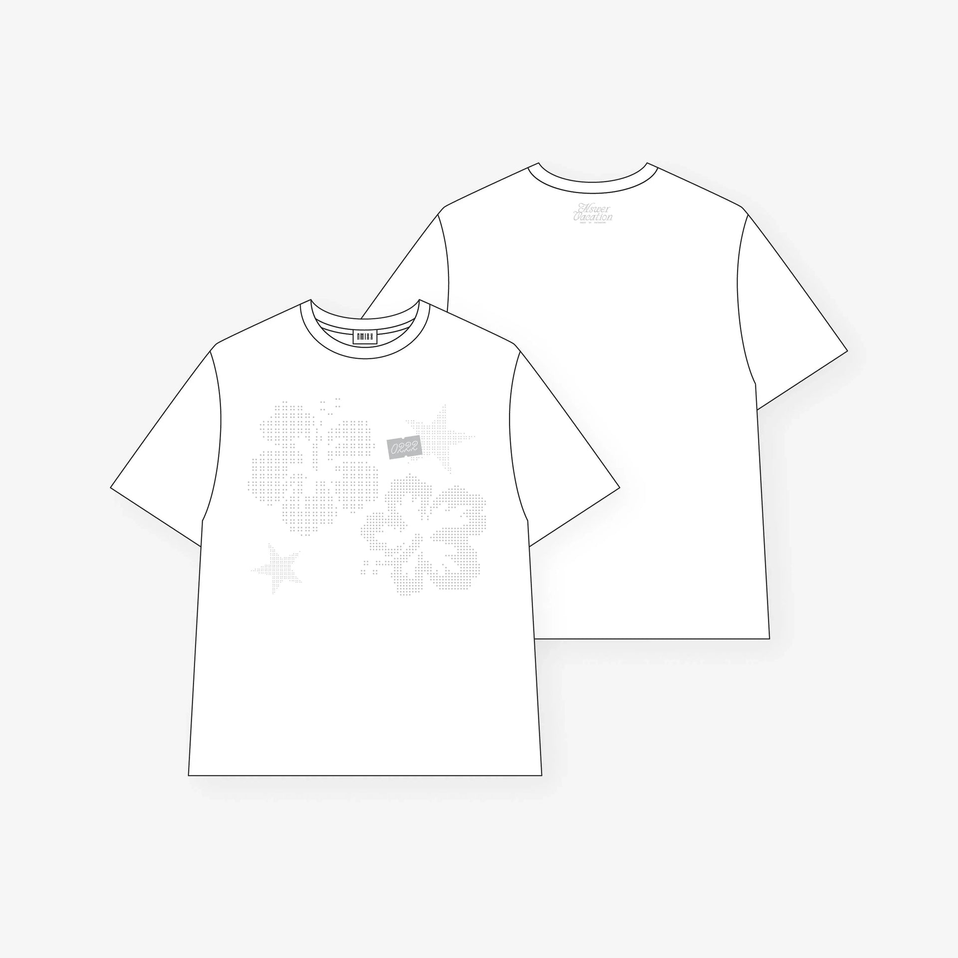 NMIXX - T-SHIRT (1ST FAN MEETING 'NSWER VACATION' OFFICIAL MD)