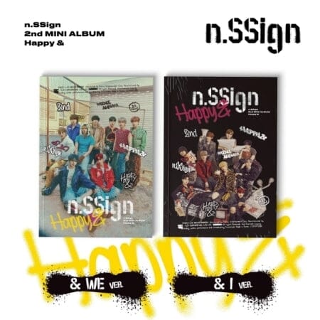 n.SSign 2nd Mini Album Repackage ハンジュン N.SSIGN - HAPPY & (2ND MINI ALBUM)