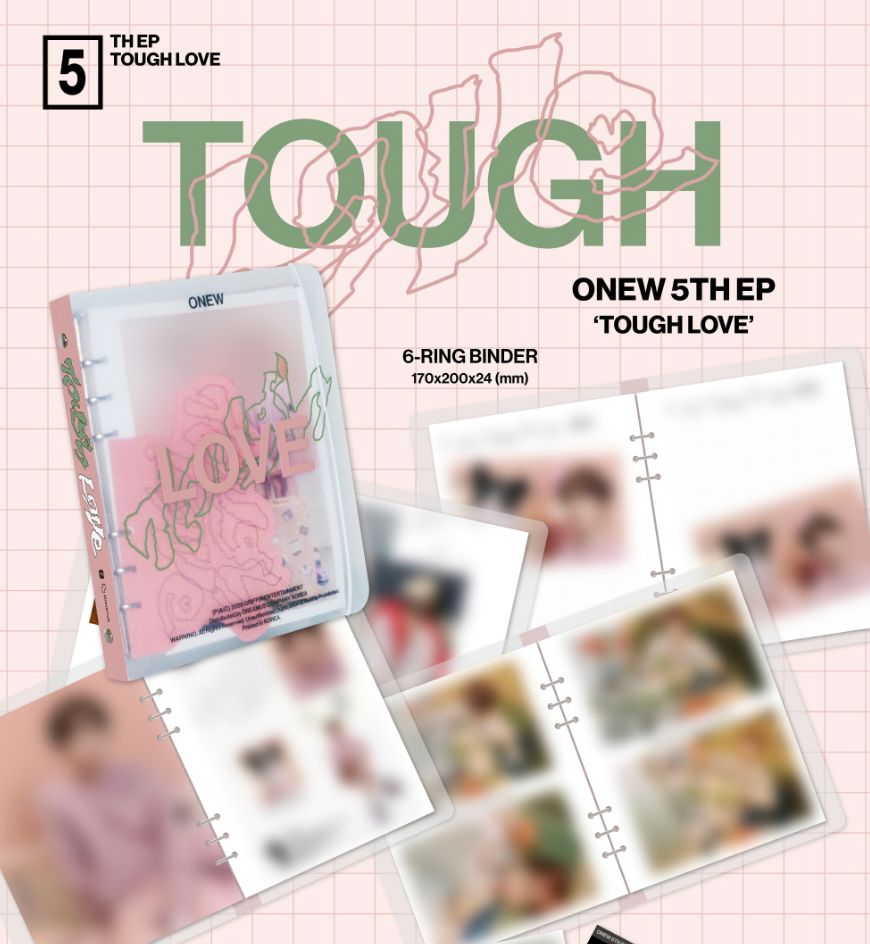 SHINee ONEW オニュ TOUGH LOVE 直筆 サインアルバム ONEW (SHINEE) - TOUGH LOVE (Note ver.) – KeaPOP