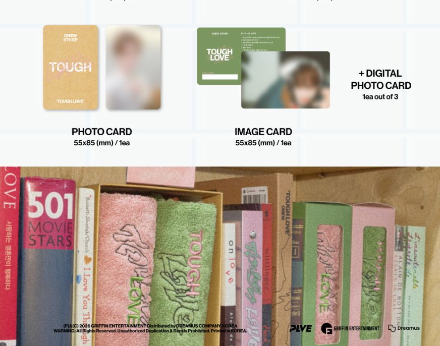 ONEW (SHINEE) - TOUGH LOVE (TOWEL BOOK VER.) Nolae