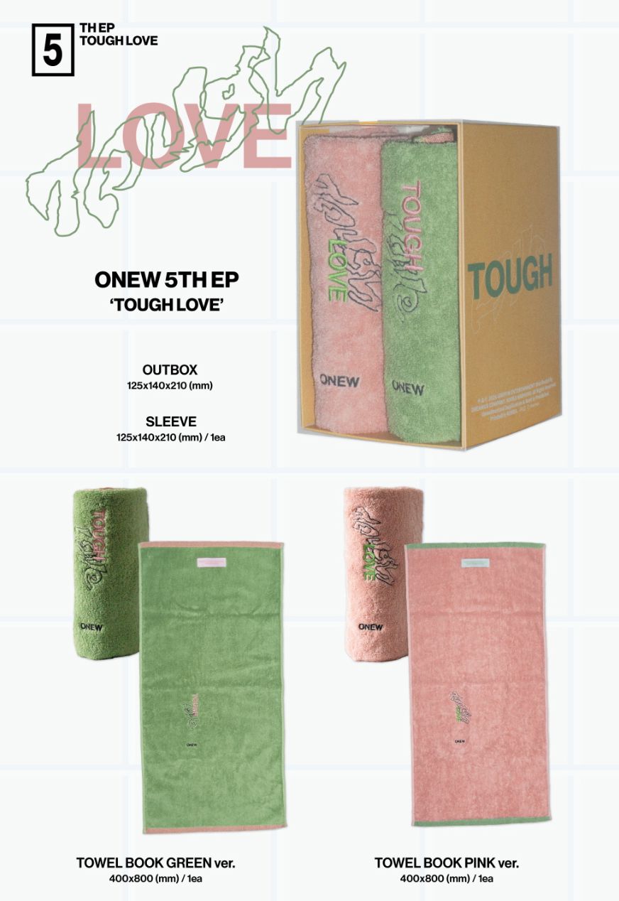 ONEW (SHINEE) - TOUGH LOVE (TOWEL BOOK VER.) Nolae