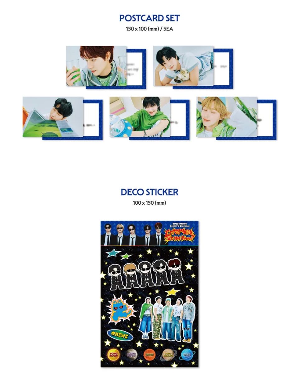 ONEWE - 2026 SEASON'S GREETINGS (ERROR 404 : WE NOT FOUND) + Bizent Gi