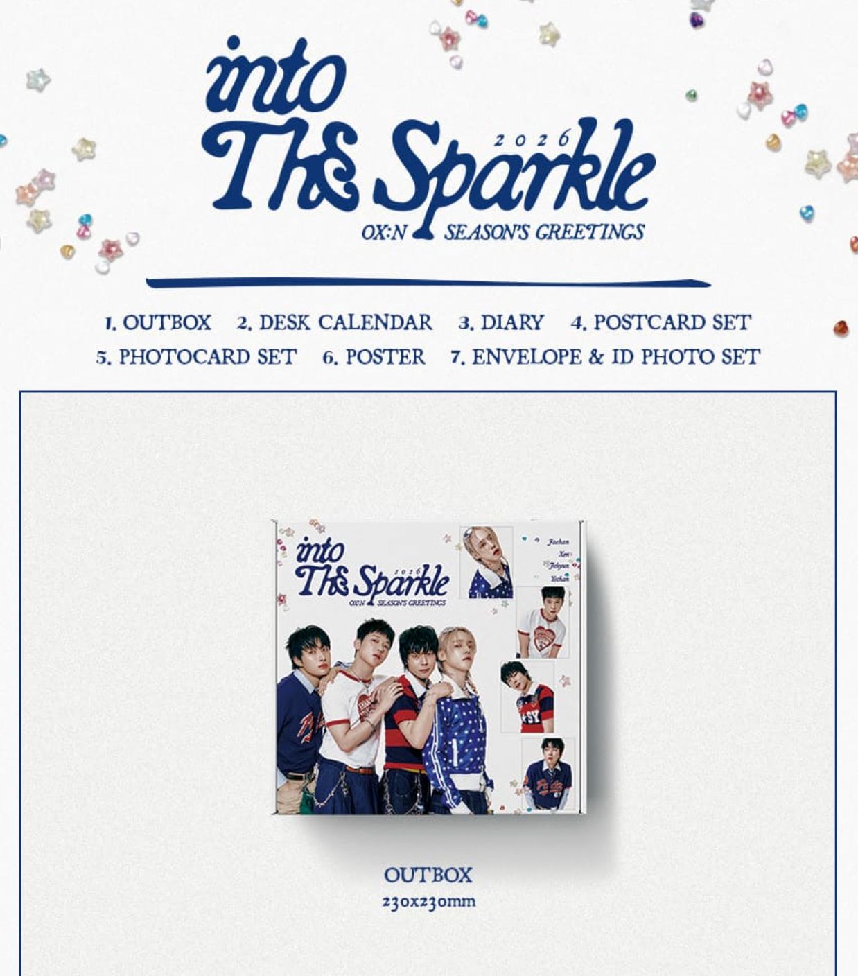 OX:N (OMEGA X) - 2026 SEASON’S GREETINGS (INTO THE SPARKLE) Nolae