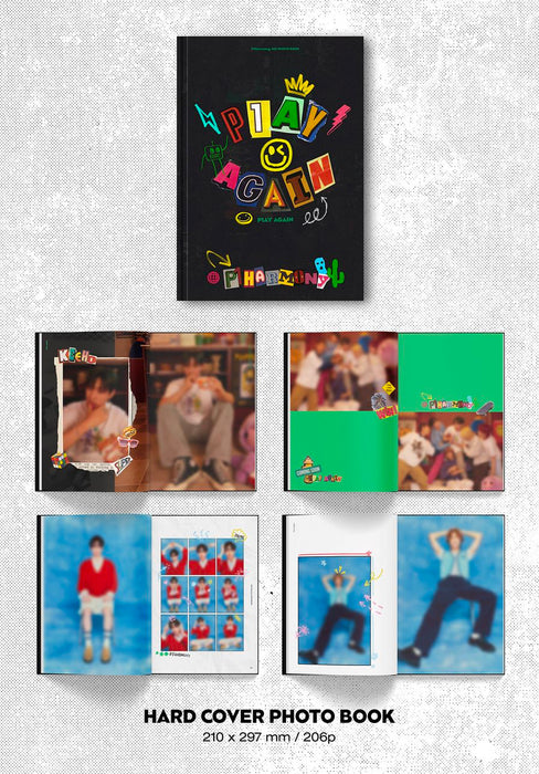 P1HARMONY - P1AY AGAIN (4TH PHOTO BOOK) + Weverse Gift Nolae