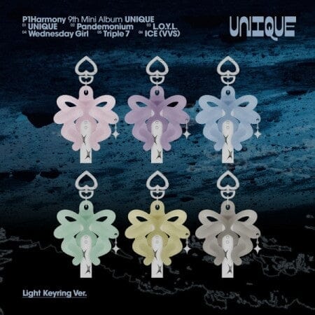 P1HARMONY - UNIQUE (LIGHT KEYRING VER.) Nolae