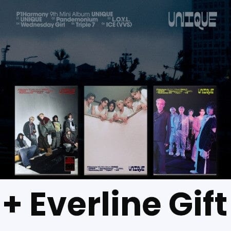 P1HARMONY - UNIQUE (PHOTO BOOK VER.) + Everline Gift