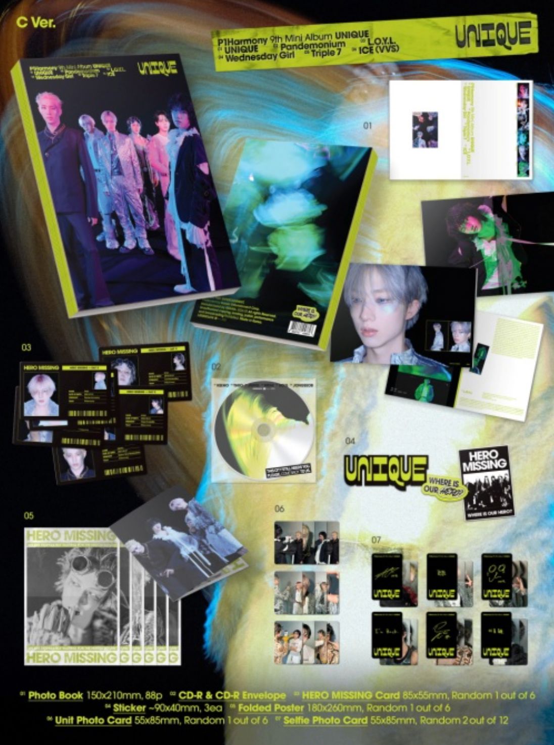 P1HARMONY - UNIQUE (PHOTO BOOK VER.)